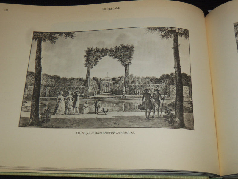 1940'S OUDE HOLLANDSCHE TUINEN PLATEN BOOK BY ANNA BIENFAIT - DUTCH - KD 4585N