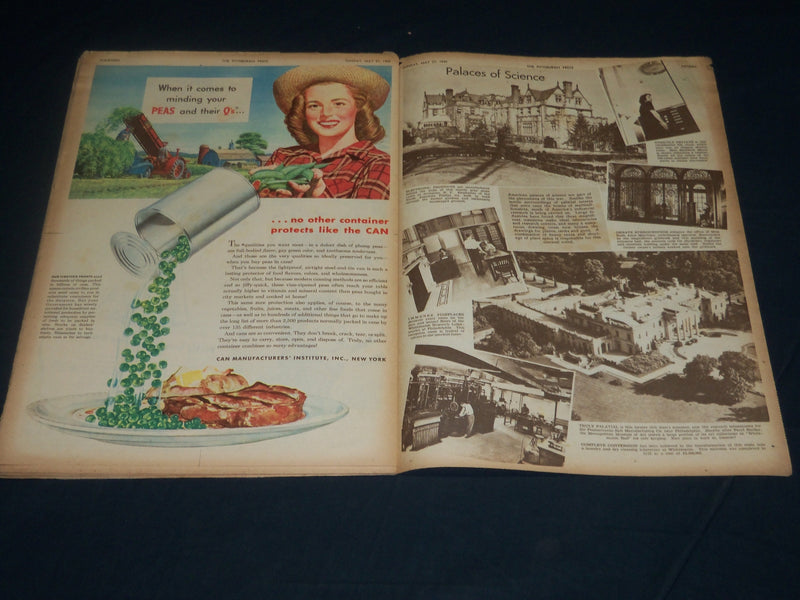 1945 MAY 27 THE PITTSBURGH PRESS SUNDAY ROTO SECTION - MEMORIAL DAY - NP 4578