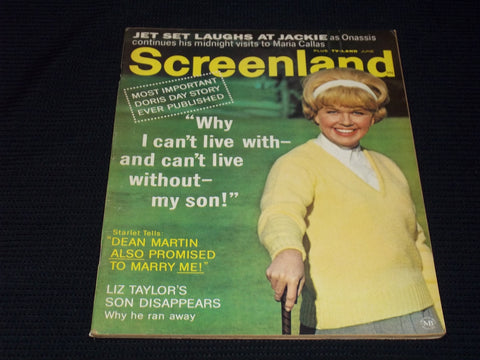 1970 JUNE SCREENLAND PLUS TV LAND MAGAZINE - DORIS DAY - E 13575