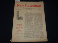1961 MARCH 31 NEW STATESMAN WEEK-END REVIEW MAGAZINE - EICHMANN TRIAL - K 2060