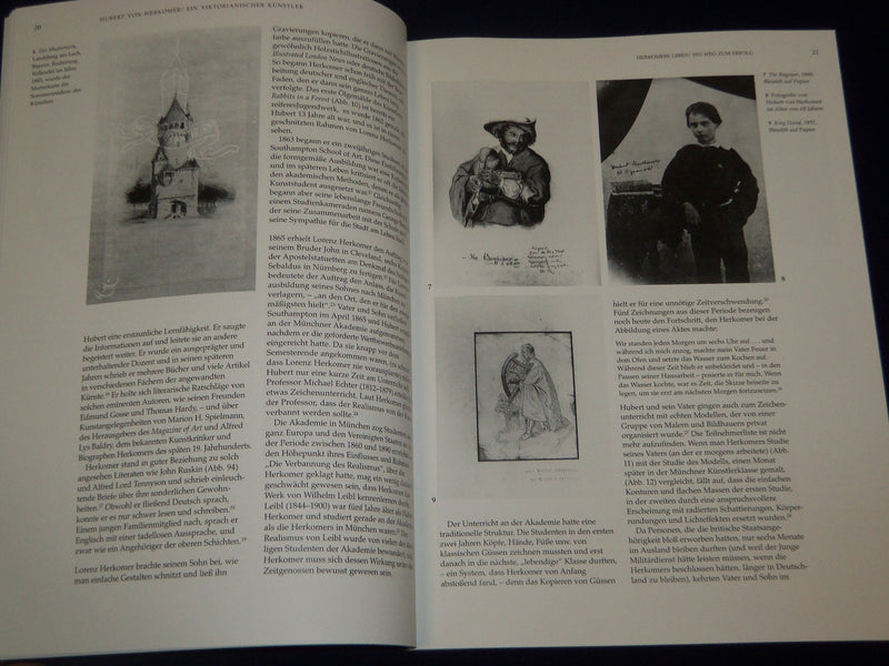 2002 HUBERT VON HERKOMER BY LEE MACCORMICK EDWARDS GERMAN BOOK - J 343