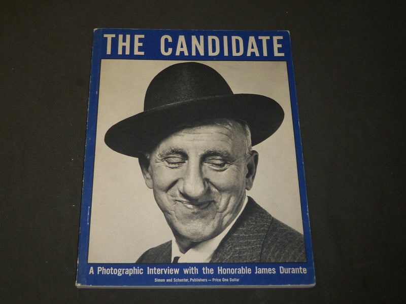 1952 THE CANDIDATE - JAMES DURANTE BOOK - PHOTOGRAPHIC INTERVIEW - J 3790
