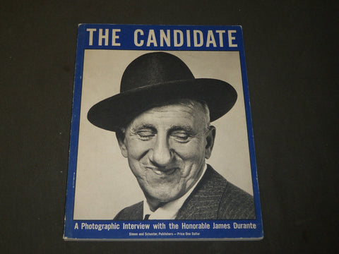 1952 THE CANDIDATE - JAMES DURANTE BOOK - PHOTOGRAPHIC INTERVIEW - J 3790