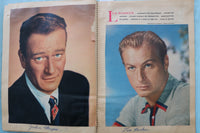 1950'S HOLLYWOOD ACTORS SCRAPBOOK - MARLON BRANDO-TONY CURTIS-ALAN LADD- E 26495