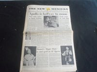 1969 JULY 17 THE NEW MEXICAN NEWSPAPER - APOLLO IS HALFWAY TO MOON - NP 5861
