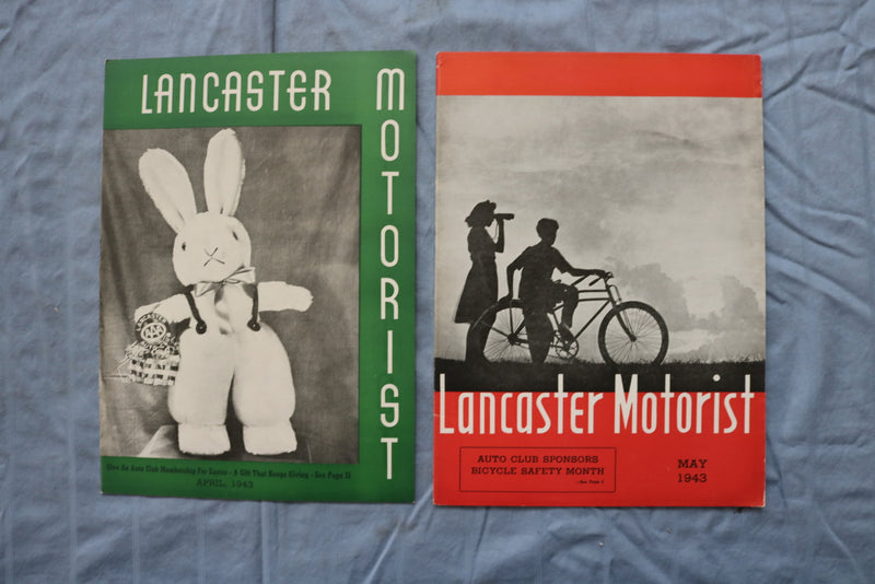 1942-1944 LANCASTER MOTORIST MAGAZINE - LOT OF 18 - O 3736