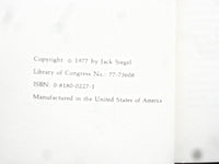 1977 IN PRAISE OF FRITZI HARD BOOK BY JACK SIEGEL - KD 8210