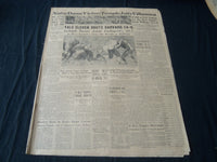 1934 NOV 25 PHILADELPHIA RECORD NEWSPAPER SPORTS SECTION - NOTRE DAME- NT 7251