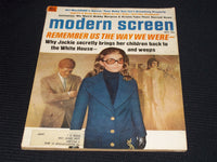 1971 MAY MODERN SCREEN MAGAZINE - JACKIE KENNEDY COVER - E 16842