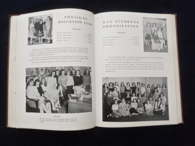 1947 BRENAU BUBBLES BRENAU COLLEGE YEARBOOK - GAINESVILLE, GEORGIA - YB 3067