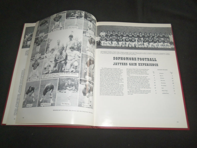 1976 ATODNEM MENDOTA HIGH SCHOOL YEARBOOK - MENDOTA, ILLINOIS - YB 2531