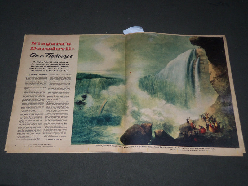 1959 AUGUST 16 NEW YORK MIRROR MAGAZINE SECTION - EDD BYRNES COVER - J 2952