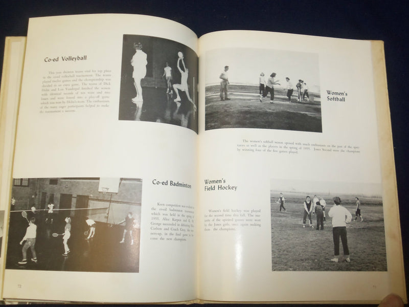 1956 BEAVER TALES BLACKBURN COLLEGE YEARBOOK - CARLINVILLE, IL - YB 1871