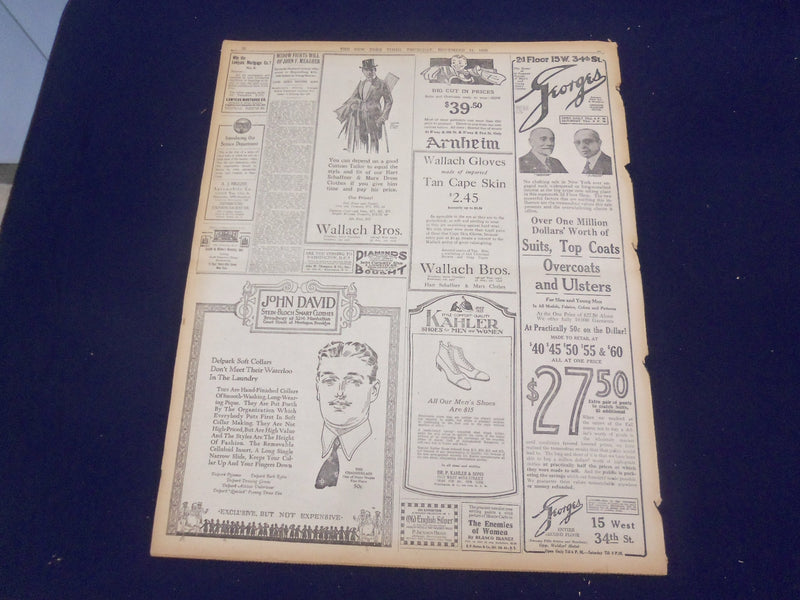 1920 NOVEMBER 11 NEW YORK TIMES - PAYNE, HURLEY SCHWAB, SHIP INQUIRY - NT 8451