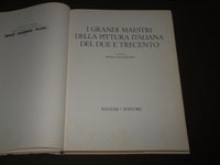 1961 I GRANDI MAESTRI DELLA PITTURA ITALIANA BOOK BY PAOLO LECALDANO - I 1624