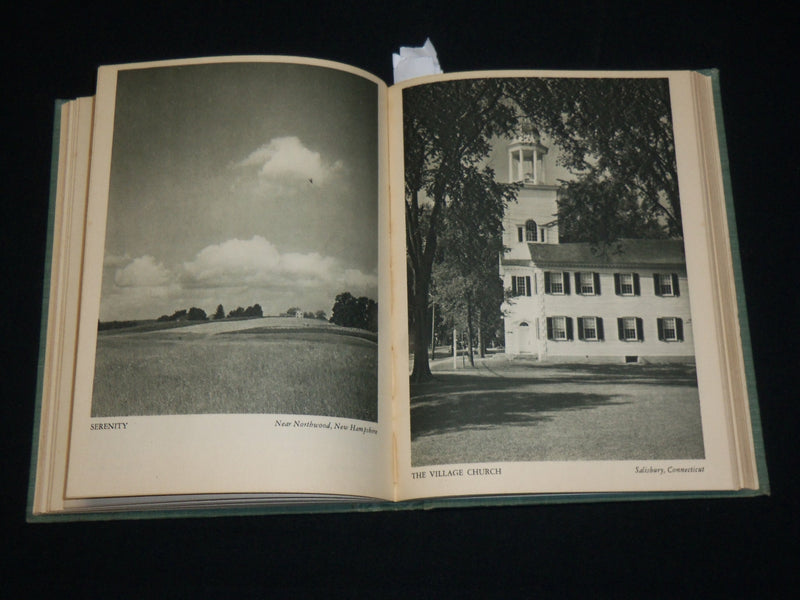 1946 EVER NEW ENGLAND BOOK WITH PHOTOGRAPHS BY SAMUEL CHAMBERLAIN - KD 6382