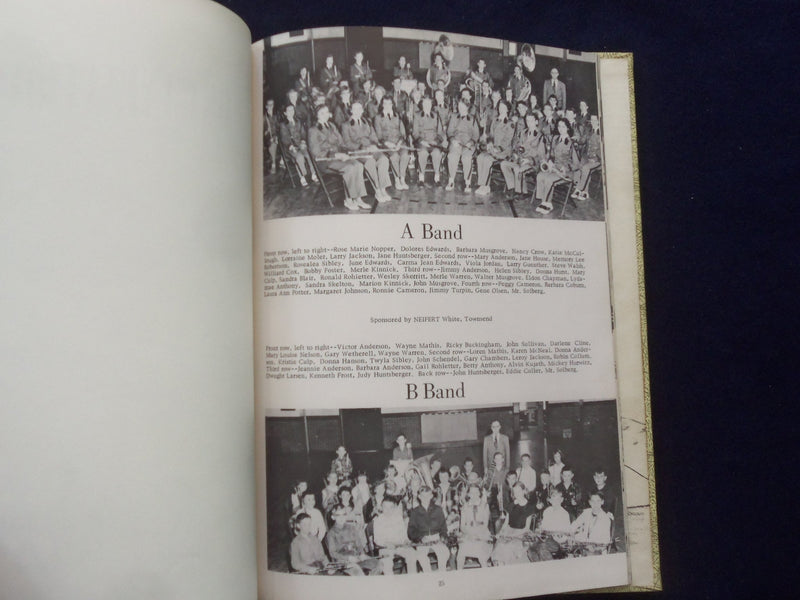 1955 THE HORNETS' HIVE WHITE SULPHUR SPRINGS (MT) HIGH SCHOOL YEARBOOK - YB 3224