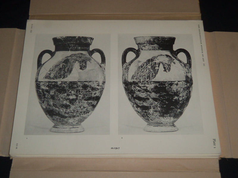 1963 CORPUS VASORUM ANTIQUORUM METROPOLITAN MUSEUM OF ART VOLUME - Z 133