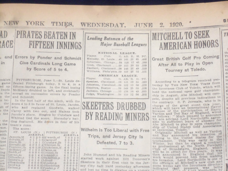1920 JUNE 2 NEW YORK TIMES - ARTIST PAINTED PICTURES AS RENOIR'S WORKS - NT 9102