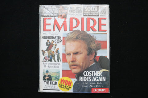1991 MARCH EMPIRE MAGAZINE - KEVIN COSTNER COVER - E 24103