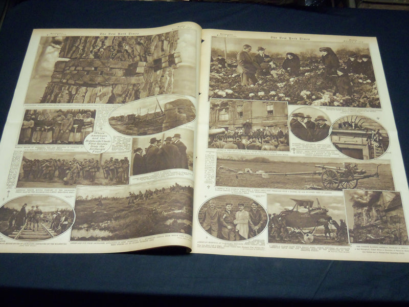 1919 FEBRUARY 9 NEW YORK TIMES PICTURE SECTION -FLAGG, FISHER, CHRISTY - NT 8835