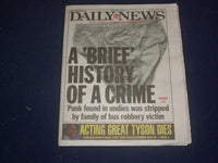 2021 JANUARY 29 NEW YORK DAILY NEWS NEWSPAPER - CECILY TYSON DIED (1924-2021)