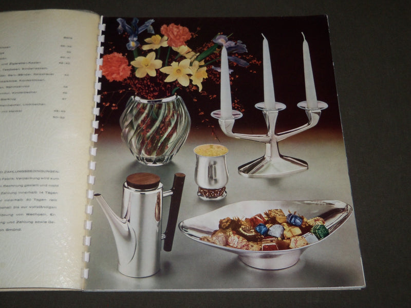 1960 EMIL HERMANN SILBERNE TAFEL GERÄTE GERMAN CATALOGUE - FR 348