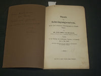 1867 THEORIE DER SCHWINGUNGSCURVEN GERMAN BOOK BY VON STRZELECKI - J 5924