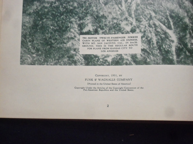 1931 THE LITERARY DIGEST BOOK OF MARVELS HARDCOVER BOOK- HENRY WILLIAMS- KD 8284