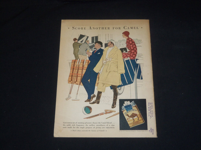 1930 SEPTEMBER 13 JUDGE MAGAZINE - AN EARLY SETTLER - ST 5648