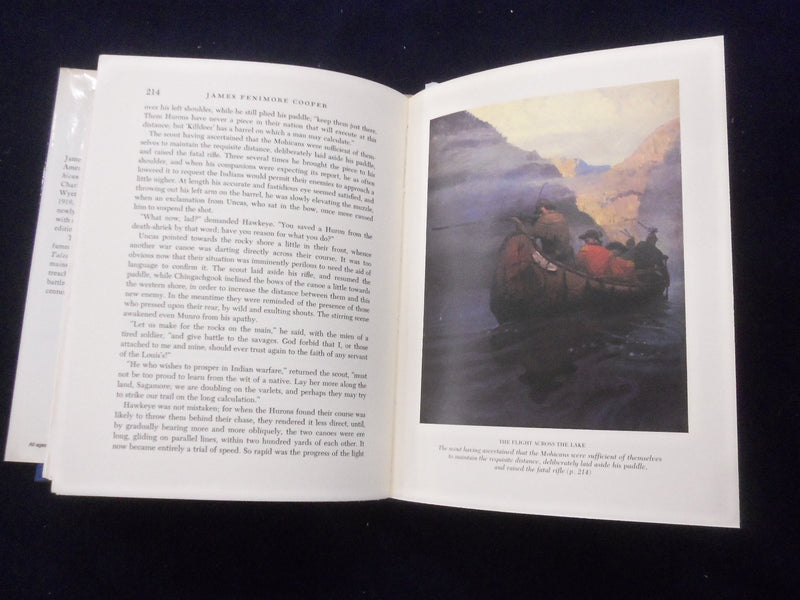 1947 THE LAST OF THE MOHICANS HARDCOVER BOOK BY COOPER, ILLUS, BY WYETH- KD 8581