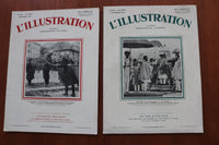 1927-1931 L'ILUSTRATION FRENCH MAGAZINE LOT OF 35 ISSUES - O 3508