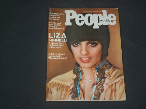 1976 JANUARY 12 PEOPLE MAGAZINE - LIZA MINNELLI - B 4797