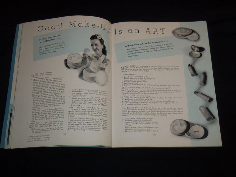 1941 THE AVON COUNSELOR MERCHANDISE CATALOGUE - NICE PHOTOS - J 9032