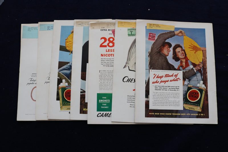 1941 THE WISCONSIN OCTOPUS MAGAZINE - UNIVERSITY OF WISCONSIN -LOT OF 6 - O 3399