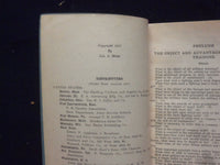 1917 QUESTIONS ON MANUAL OF MILITARY TRAINING SOFTCOVER BOOK BY J. MOSS - J 9367
