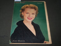 1954 DECEMBER 12 SUNDAY NEWS NEW YORK'S PICTURE NEWSPAPER - ANNE FRANCIS- J 2901