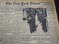 1953 APR 22 NEW YORK TIMES - FREED U. N CAPTIVES TELL OF DEATH MARCHES - NT 4657