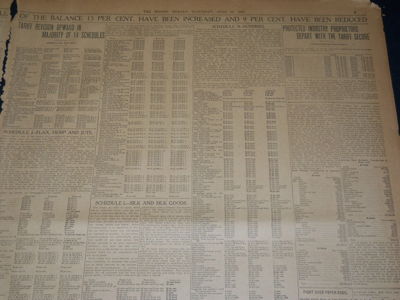 1909 JUNE 19 THE BOSTON HERALD NEWSPAPER- JOE MATSON WINS RACE AND FAME - BH 374