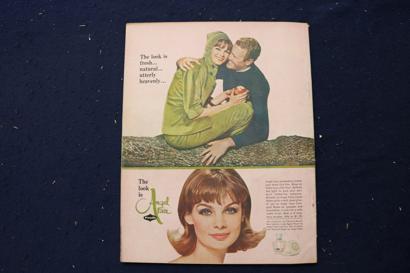 1964 MARCH MODERN SCREEN MAGAZINE - ELIZABETH TAYLOR COVER - E 17428