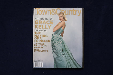 2007 NOVEMBER TOWN & COUNTRY MAGAZINE - GRACE KELLY TRIBUTE COVER - E 19333