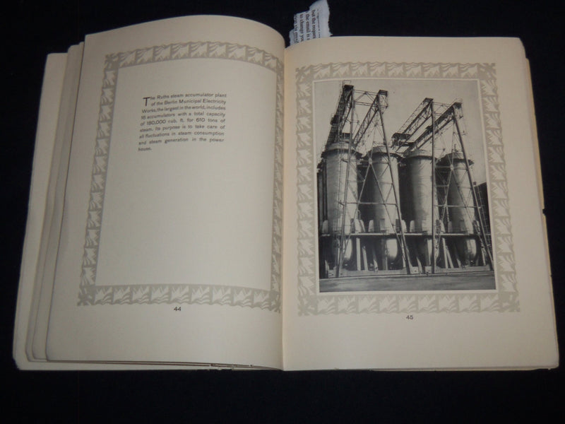 1930'S PICCTURESQUE GERMANY INDUSTRIAL GERMANY SEVENTH SERIES BOOK - J 8732