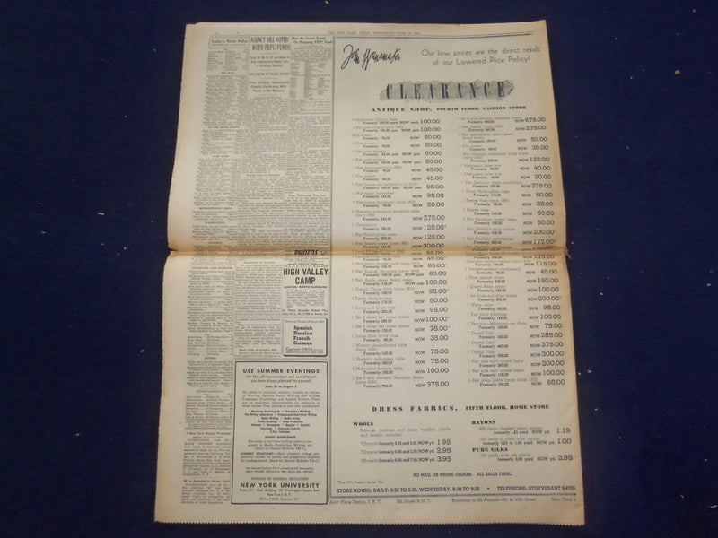 1944 JUNE 21 NEW YORK TIMES - AMERICANS PRESS TO OUTSKIRTS OF CHERBOURG- NP 6573