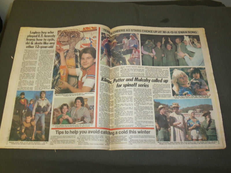 1983 FEBRUARY 1 THE STAR NEWSPAPER - PRINCESS DIANA BIZARRE ANTICS - NP 3365