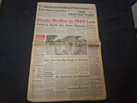 1969 JULY 23 DENVER POST NEWSPAPER - COASTING APOLLO DUE HOME THURSDAY - NP 8057