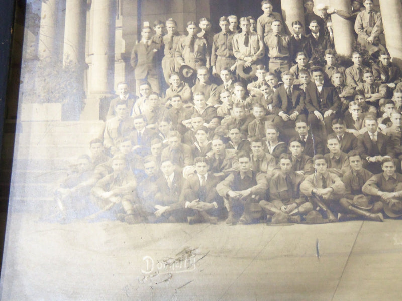 1921 OSBORN HALL - YALE UNIVERISTY CLASS FRAMED PHOTO - 24 1/2