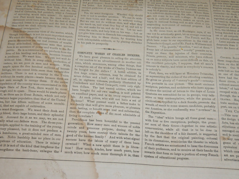 1855 DECEMBER 29 LIFE ILLUSTRATED NEWSPAPER - HIAWATHA REVIEWED - NP 4793