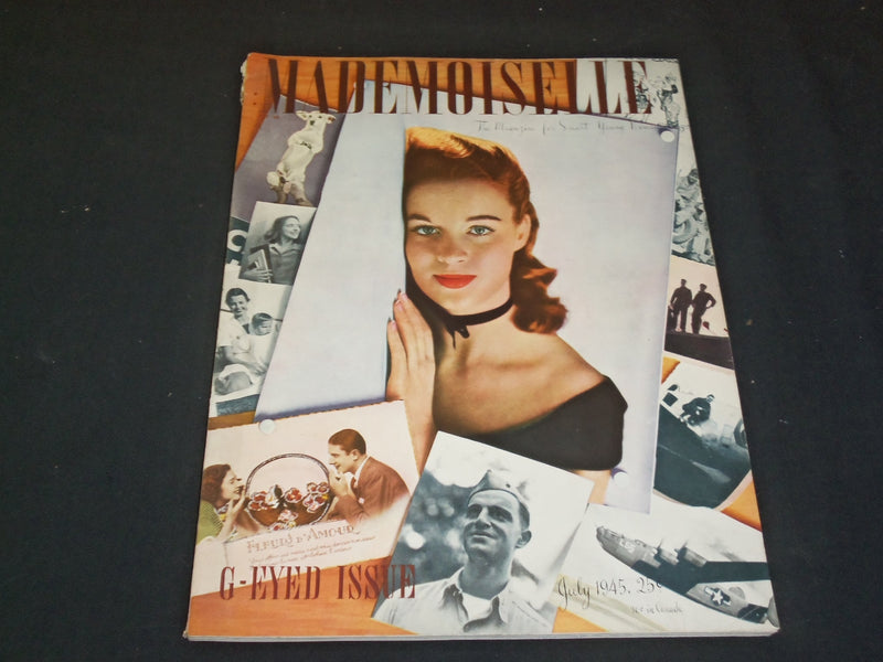 1945 JULY MADEMOISELLE MAGAZINE - G-EYED ISSUE - SP 6668