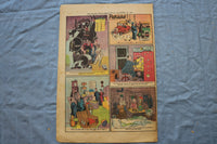 1936 LONG ISLAND SUNDAY PRESS NEWSPAPER COLOR COMICS - LOT OF 2 - NP 9227