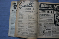 1942 APRIL SECRETS MAGAZINE - SHE SPELLED DANGER - E 9028